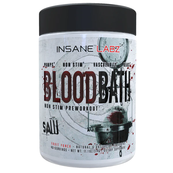 Insane Labz  SAW Blood Bath 40 serv ( No estimulante pre workout )