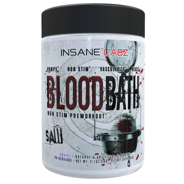 Insane Labz  SAW Blood Bath 40 serv ( No estimulante pre workout )