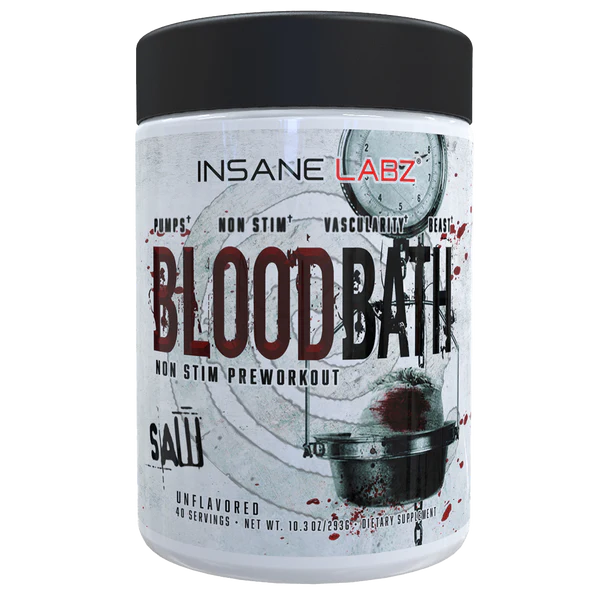 Insane Labz  SAW Blood Bath 40 serv ( No estimulante pre workout )