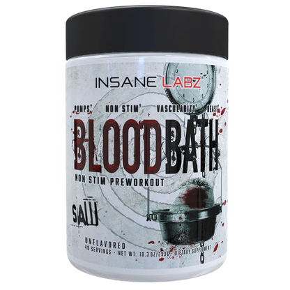 Insane Labz  SAW Blood Bath 40 serv ( No estimulante pre workout )