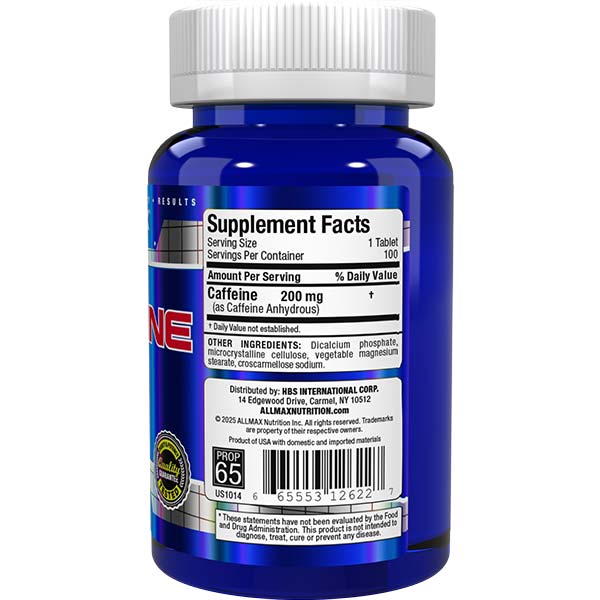 Allmax Caffeine 200 MG 100 CT
