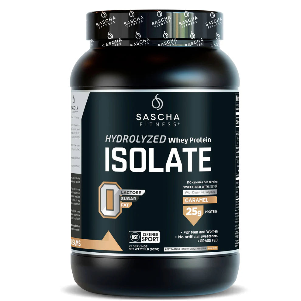 Sascha Fitness Hydrolyzed Whey Protein 2 Lbs