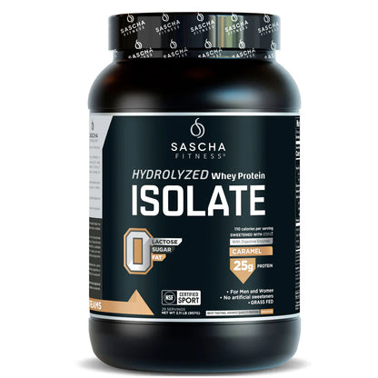 Sascha Fitness Hydrolyzed Whey Protein 2 Lbs