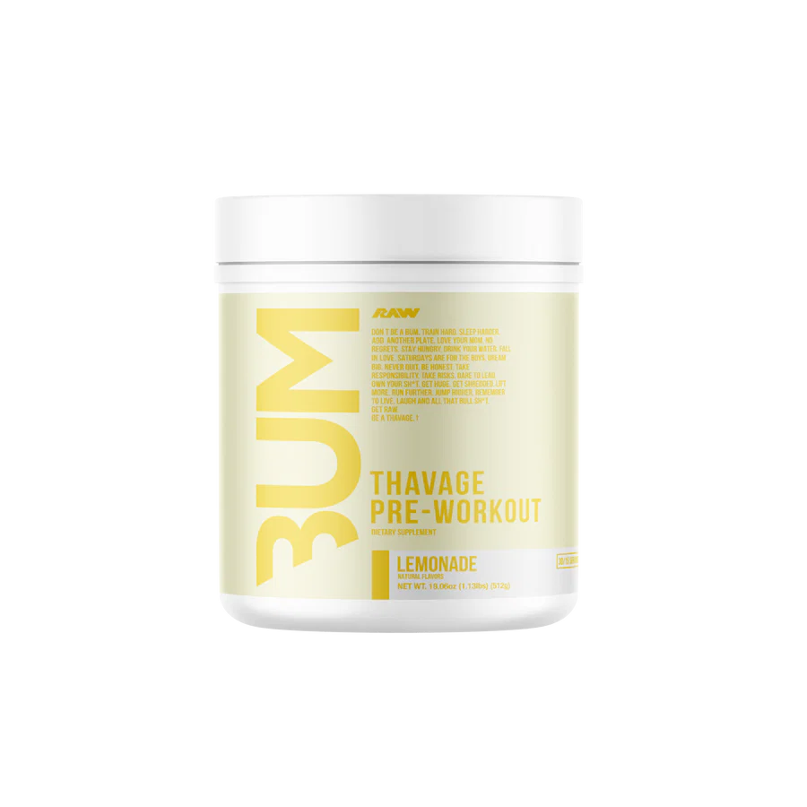 Raw Cbum Thavage Pre Workout 40 serv