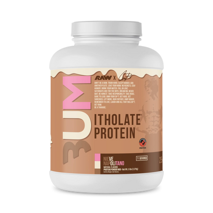Raw Cbum ISO Protein Itholate 5 LBS