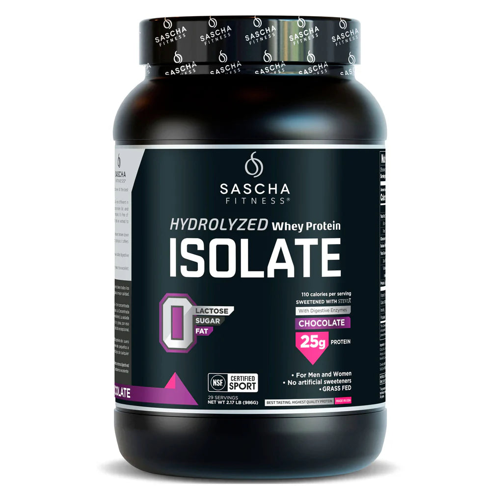 Sascha Fitness Hydrolyzed Whey Protein 2 Lbs