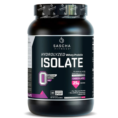 Sascha Fitness Hydrolyzed Whey Protein 2 Lbs
