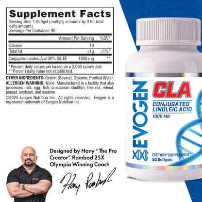 Evogen CLA 1000MG 90 CAPS