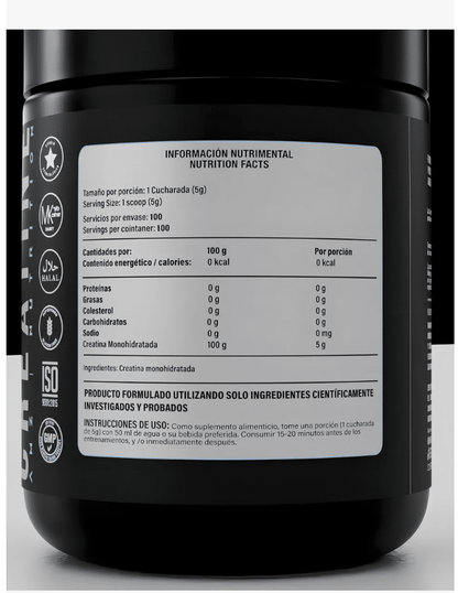 AMZ Creatina Monohidratada 500 Grs