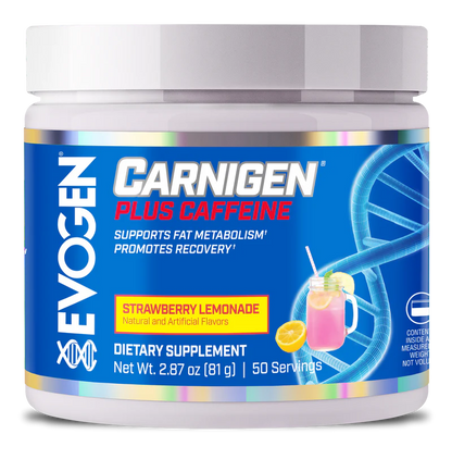 Evogen Carnigen Plus + Caffeine 50 serv