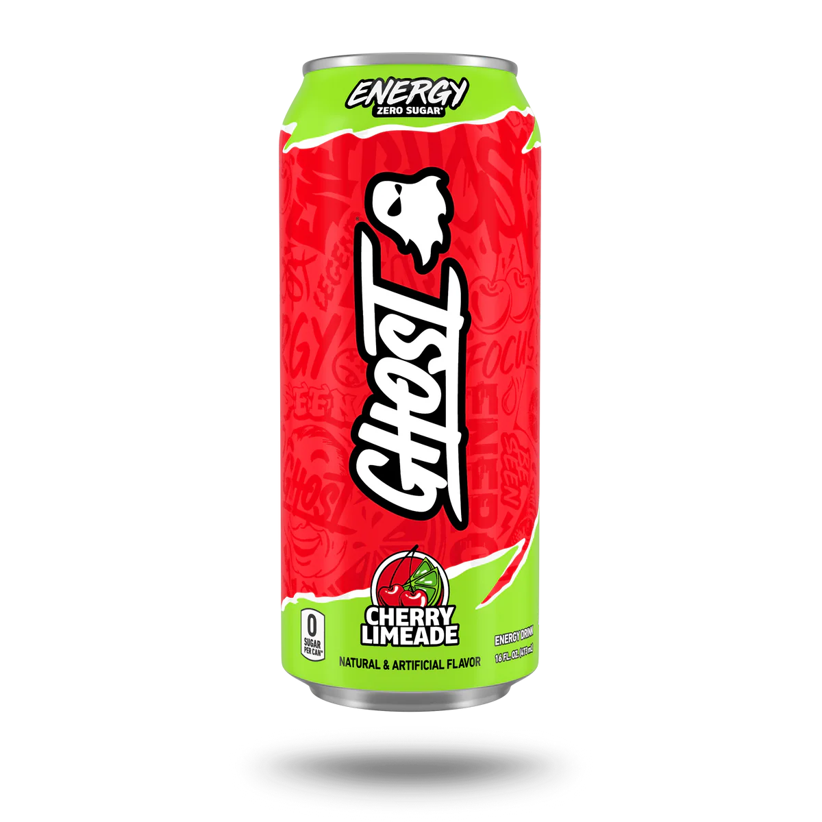 Ghost Bebida Energizante 16 OZ / 24 PZAS (2 PACK DE 12 PZAS )