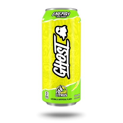 Ghost Bebida Energizante 16 OZ / 24 PZAS (2 PACK DE 12 PZAS )