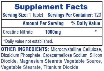 Hi-Tech Creatine Nitrate 120 Cts