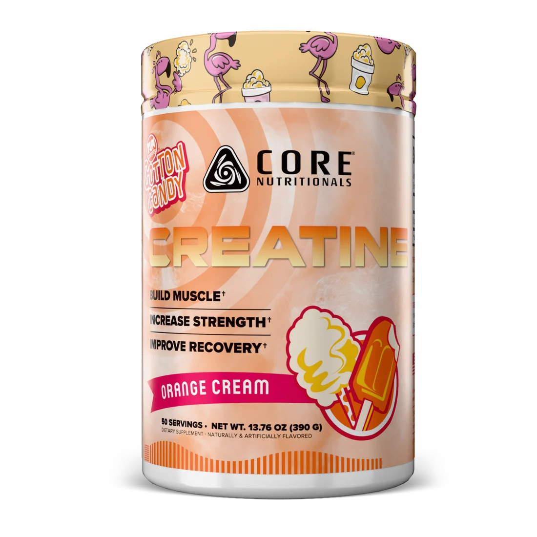 Core Creatine 50 Serv (Con Sabor)