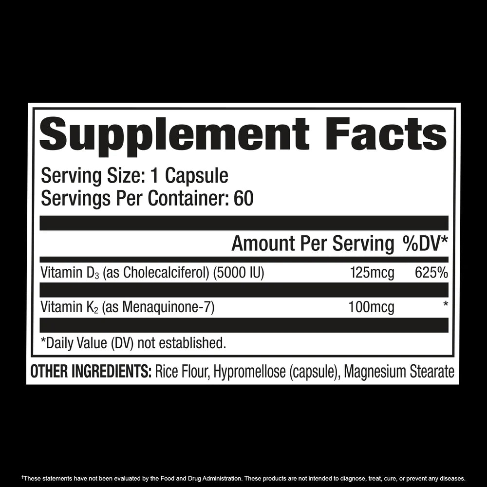 Gat Vitamin D3 + K2