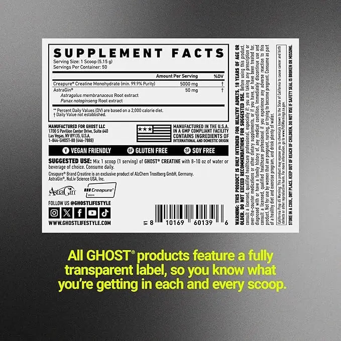 Ghost Creatine 50 Serv