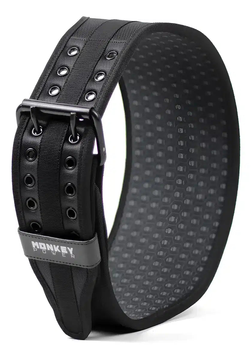 Cinturon Monkey Power Hexagonal Negro
