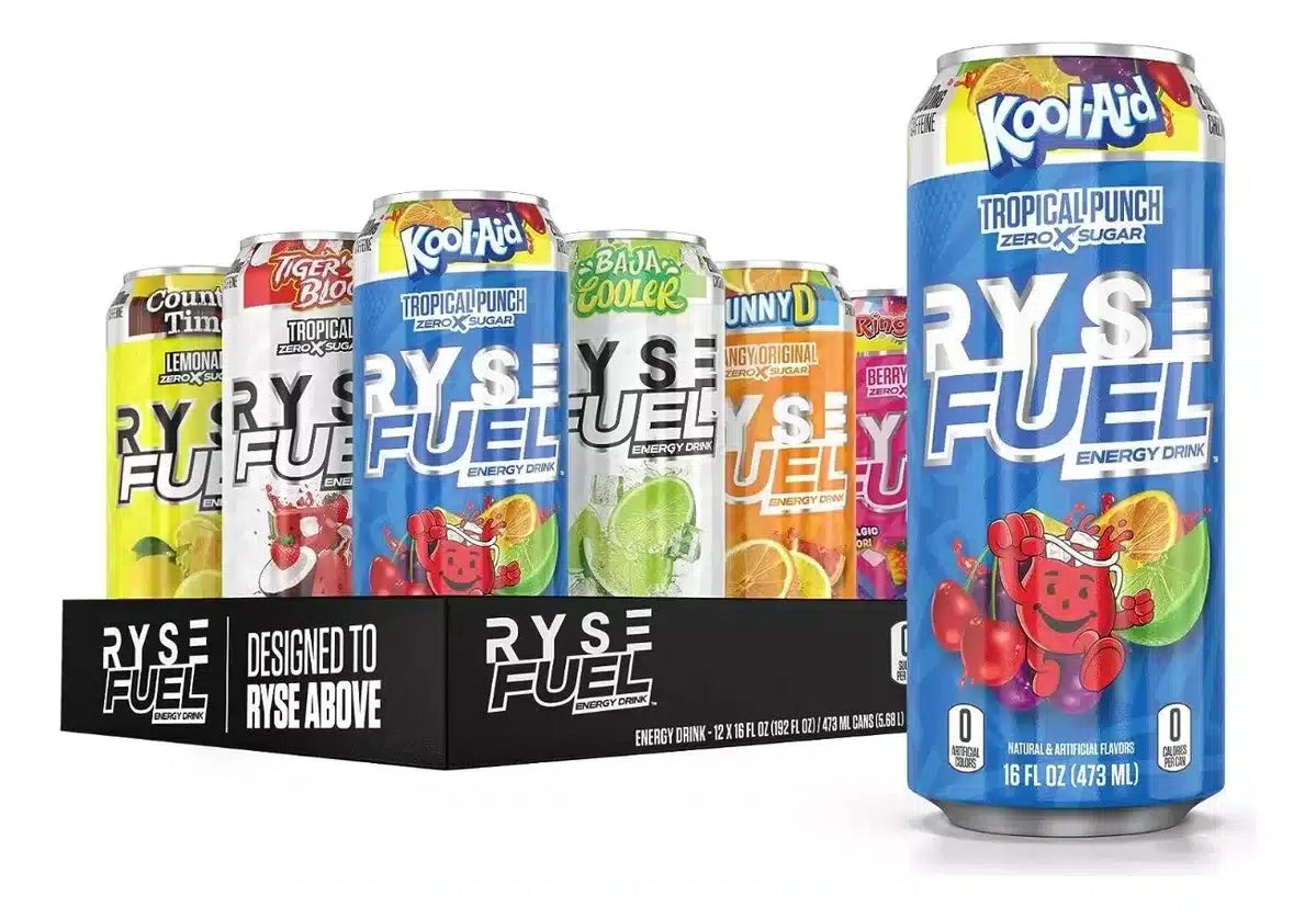 Bebida Energética Ryse Fuel Energy Drink 16 Oz/ 24 Pack