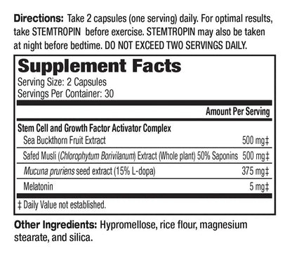 Musclemeds Stemtropin 60 Caps