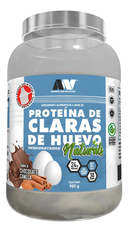 Advance Nutrition Clara de Huevo 900 Grs
