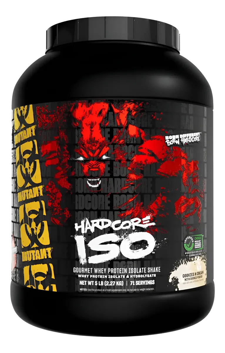 Mutant Hardcore Iso 5 lbs 100% Nueva Imagen