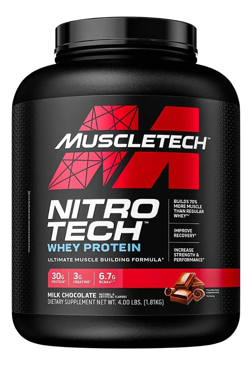 Muscletech Nitrotech Whey Protein Builder (Perfomance) 4 lbs