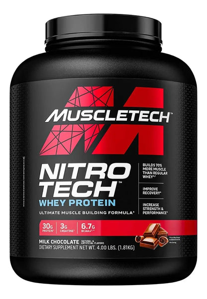 Muscletech Nitrotech Whey Protein Builder (Perfomance) 4 lbs