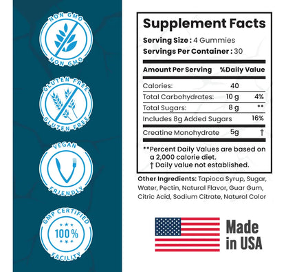 Smash Creatine Gummy 30 Serv