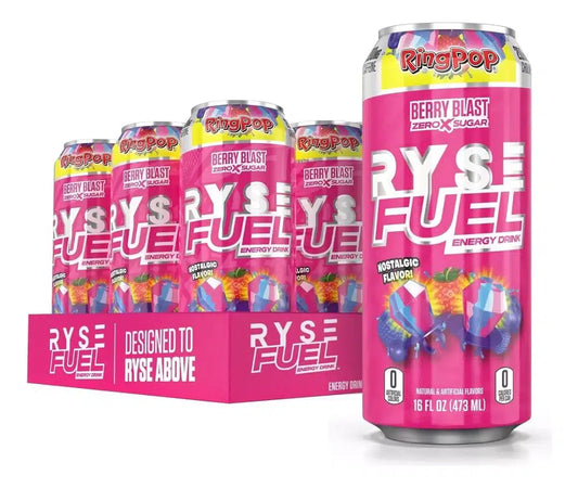 Bebida Energética Ryse Fuel Energy Drink 16 Oz/ 24 Pack