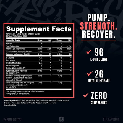 Ryse Pump Daddy V2 40 Servings