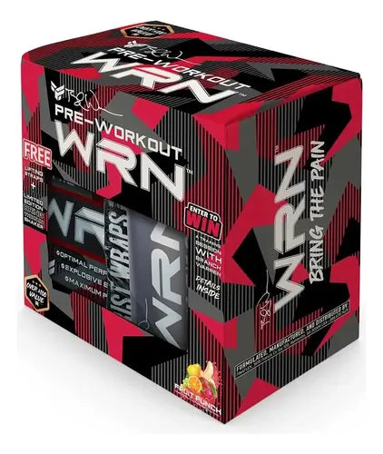 Finaflex WRN Pre-Workout + Shaker + Wrist Wrasps