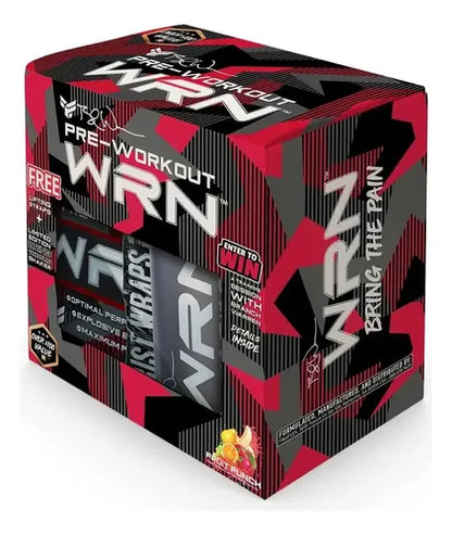 Finaflex WRN Pre-Workout + Shaker + Wrist Wrasps