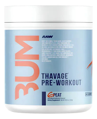 Raw Cbum Thavage Pre Workout 40 serv