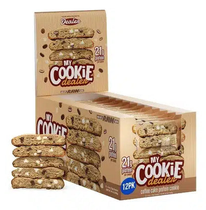 Raw My Cookie Dealer Galleta Vegana 12 pack by Cbum Version 113 Grs GRANDE