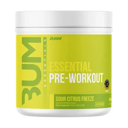 Raw Cbum Essential Pre Workout 30 serv