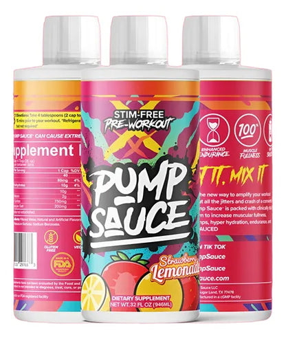 PUMP SAUCE Pre Workout Liquido 946ml