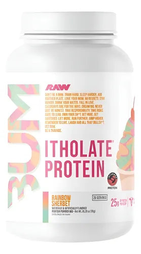 Raw Cbum ISO Protein Itholate 25 serv