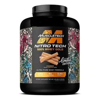 Muscletech Nitrotech 100% Whey Gold 5 Lbs Ediciones Limitadas