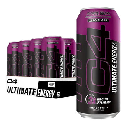 Cellucor C4 Energy Drink Ultimate 24 Latas (2 PACK DE 12 PZAS )