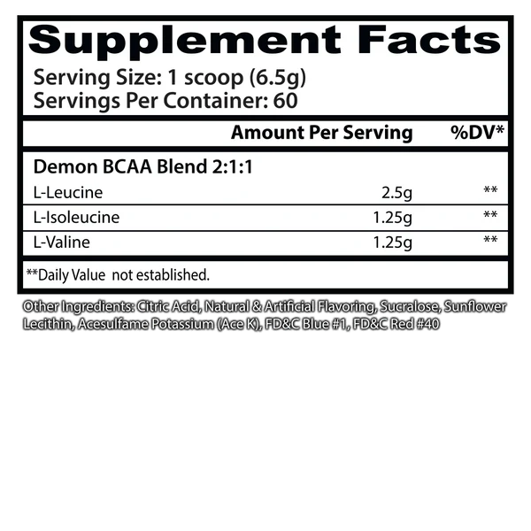 Insane Labz Demon Bcaa 60 serv