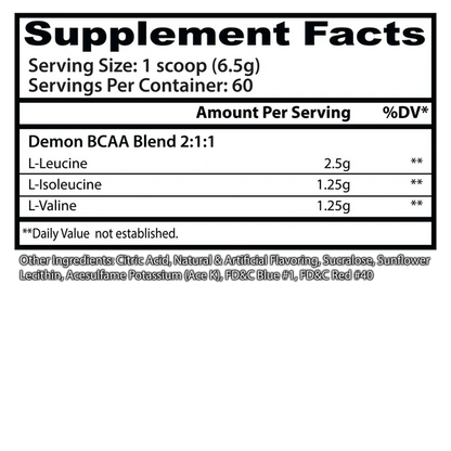 Insane Labz Demon Bcaa 60 serv