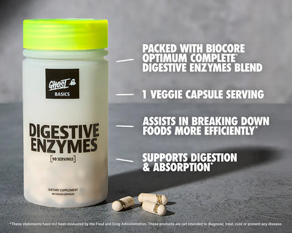 Ghost Dygestive Enzymes 90 Caps