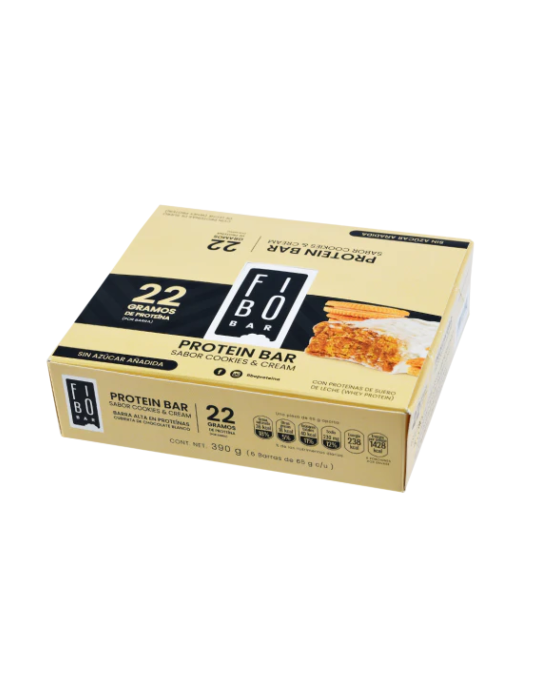 Fibo Barras de Proteina Paquete 18 pz ( 3 x 6 pz )