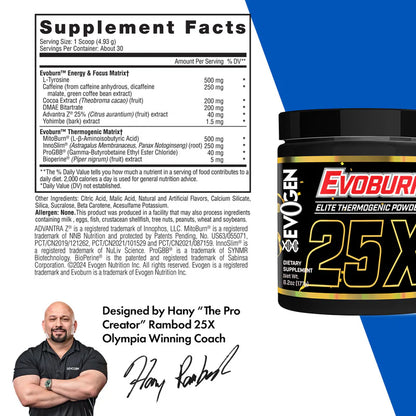 Evogen Evoburn 30 Servings