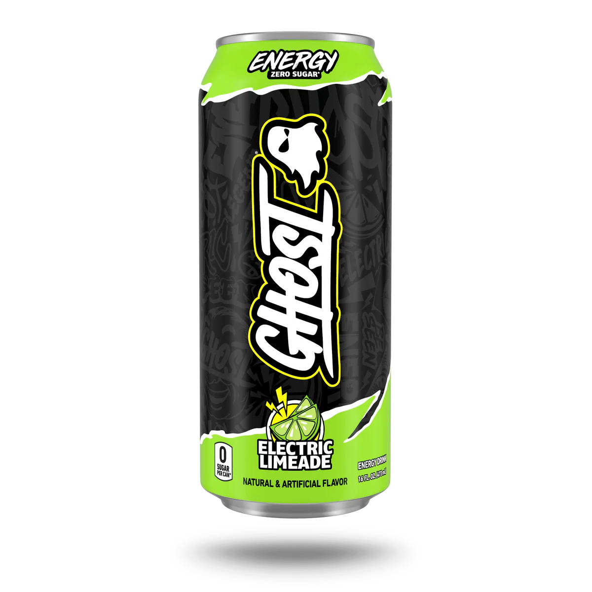 Ghost Bebida Energizante 16 OZ / 24 PZAS (2 PACK DE 12 PZAS )