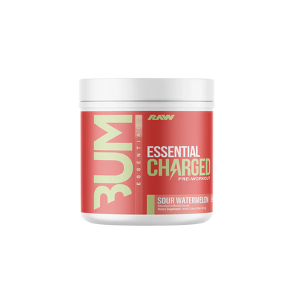 Raw Cbum Essential CHARGED Pre Workout 25 serv