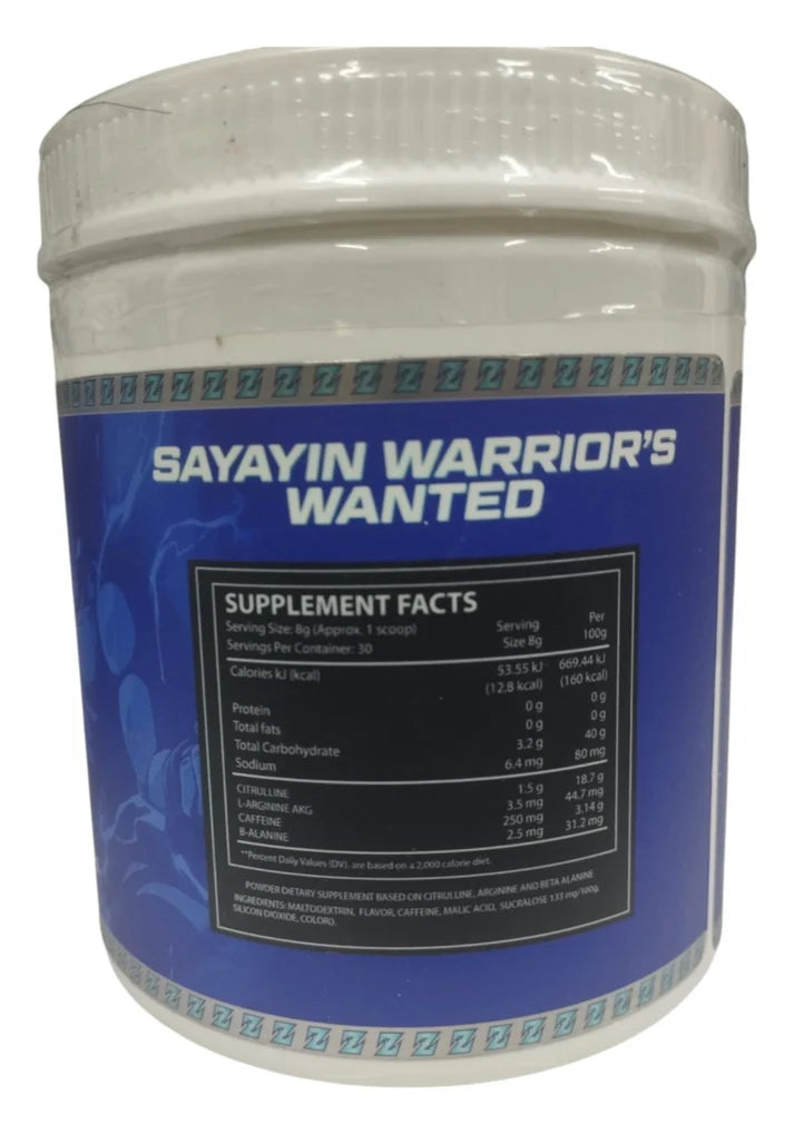 Saiyan Kaio Ken Blue 30 Serv