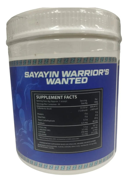 Saiyan Kaio Ken Blue 30 Serv