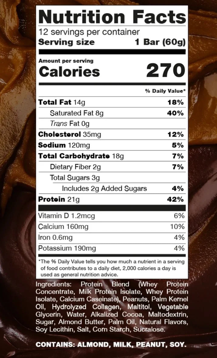 Raw Barras de Proteina Protein Bar 12 pack