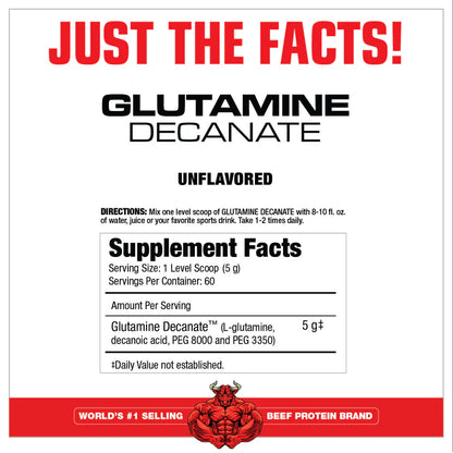 Musclemeds Glutamine Decanate 300 Gr